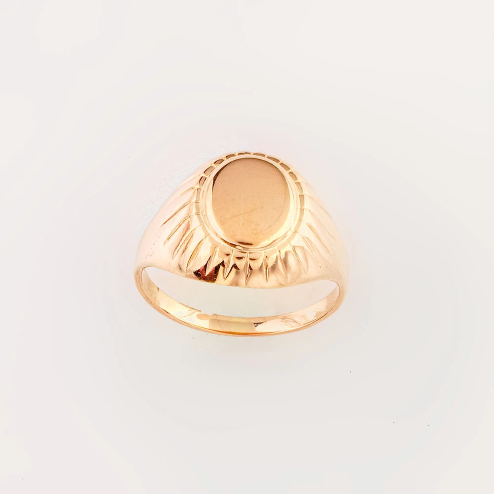 Кольцо из красного золота 583 пробы