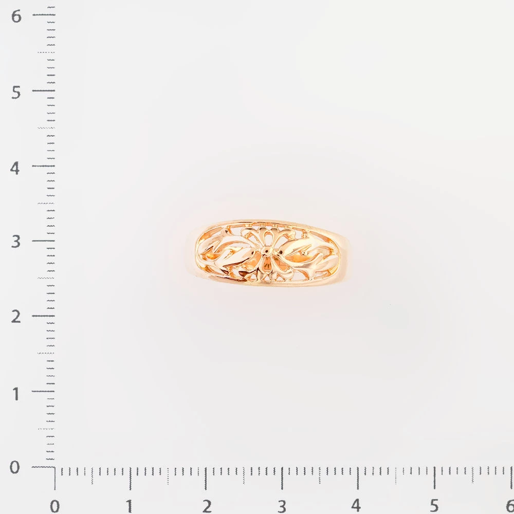 Кольцо из красного золота 583 пробы