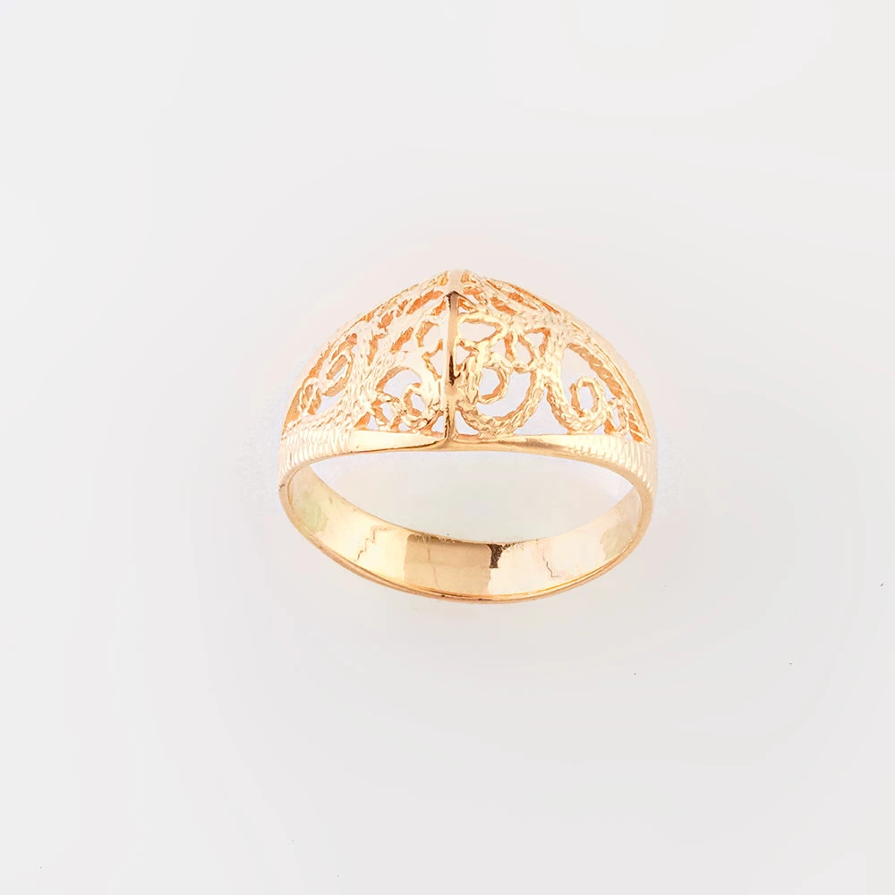 Кольцо из красного золота 583 пробы