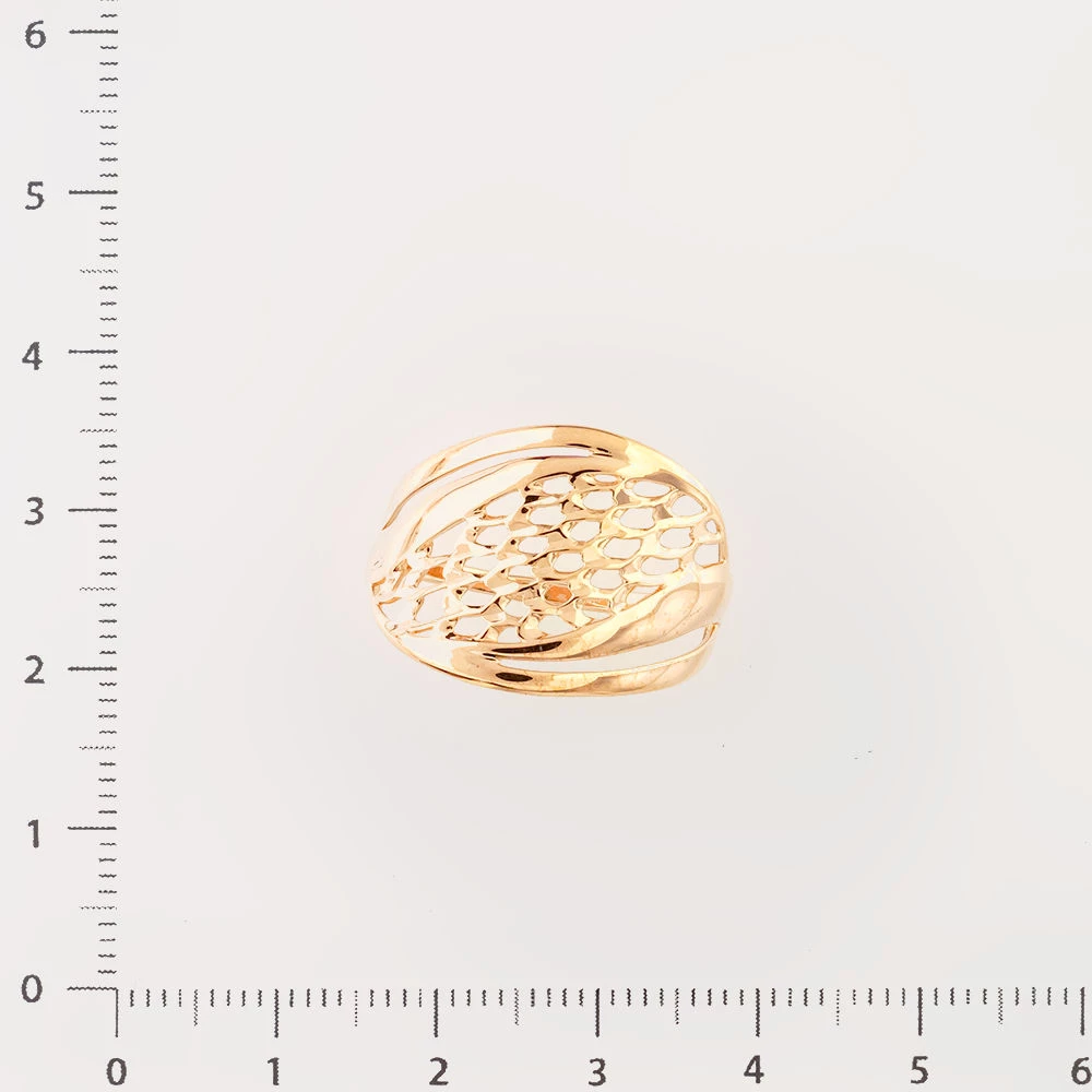 Кольцо из красного золота 585 пробы