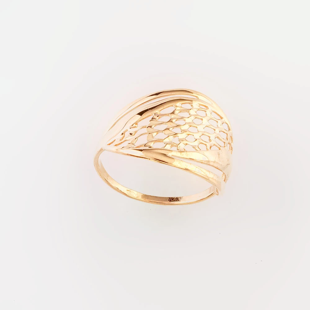 Кольцо из красного золота 585 пробы