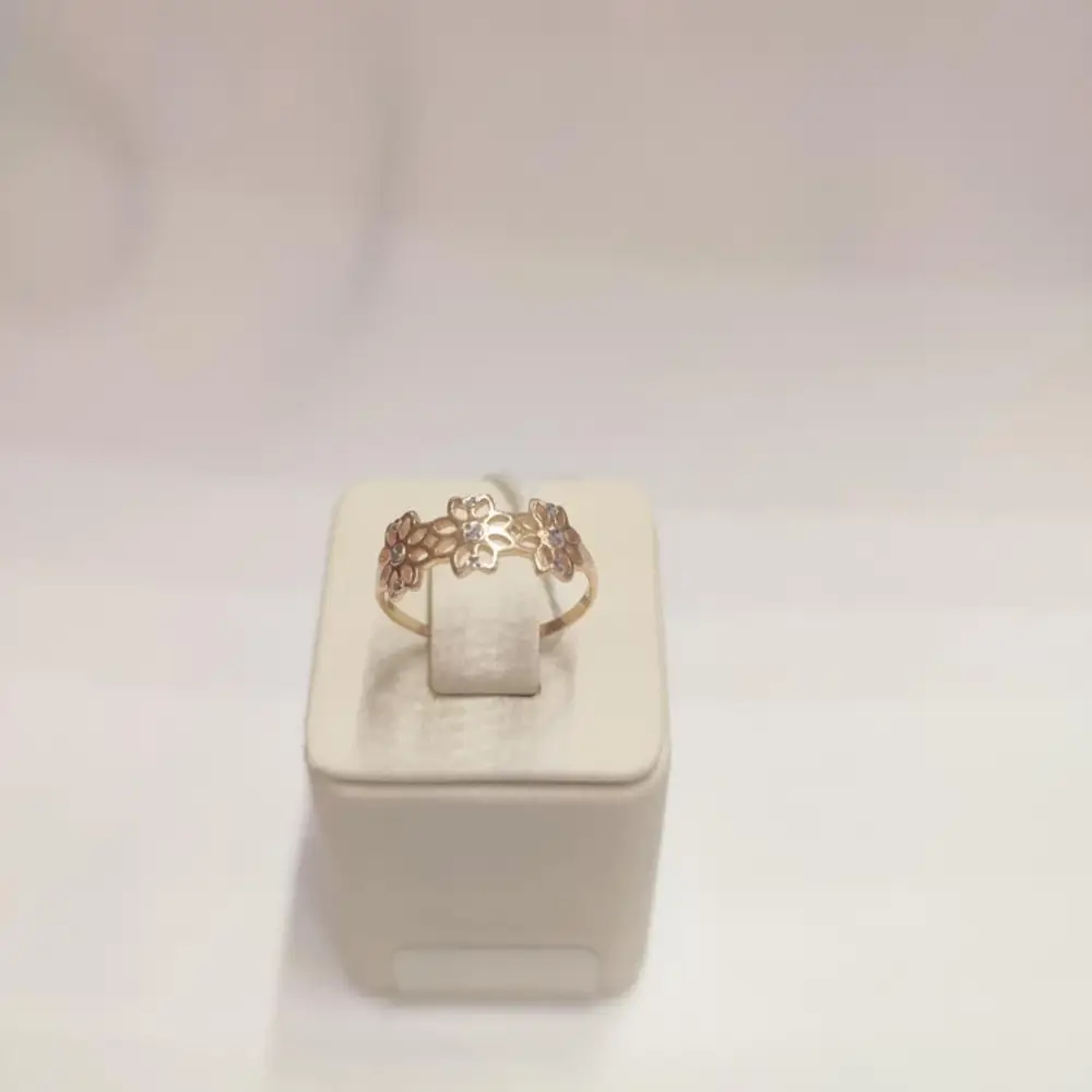 Кольцо из красного золота 585 пробы