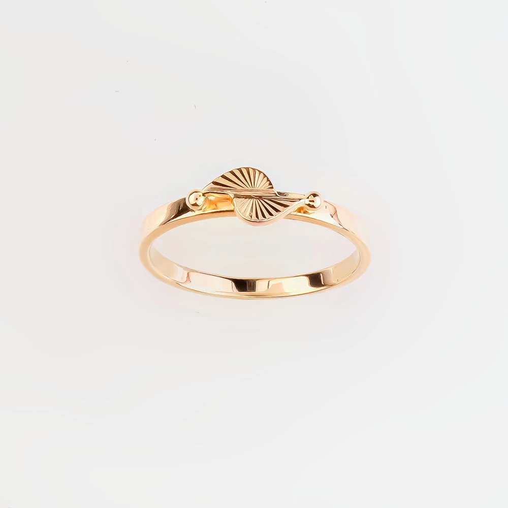 Кольцо из красного золота 585 пробы