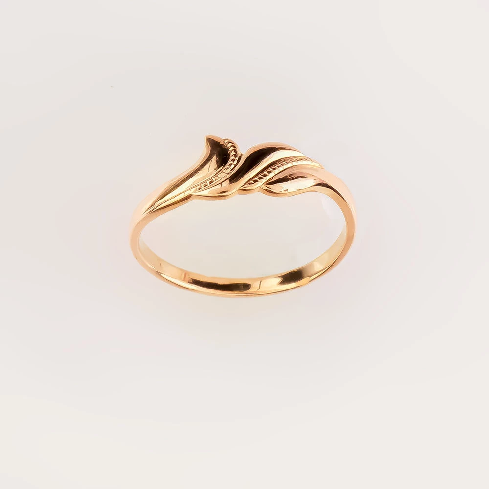 Кольцо из красного золота 585 пробы