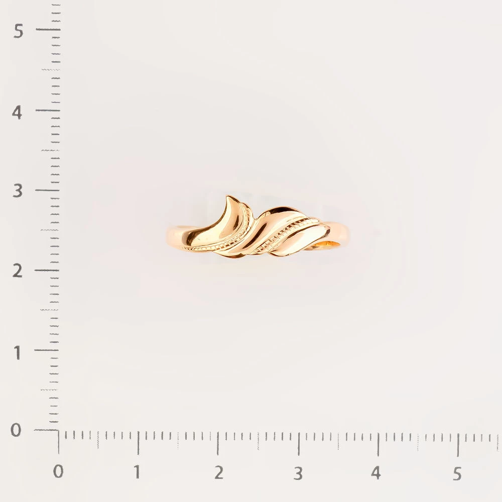 Кольцо из красного золота 585 пробы