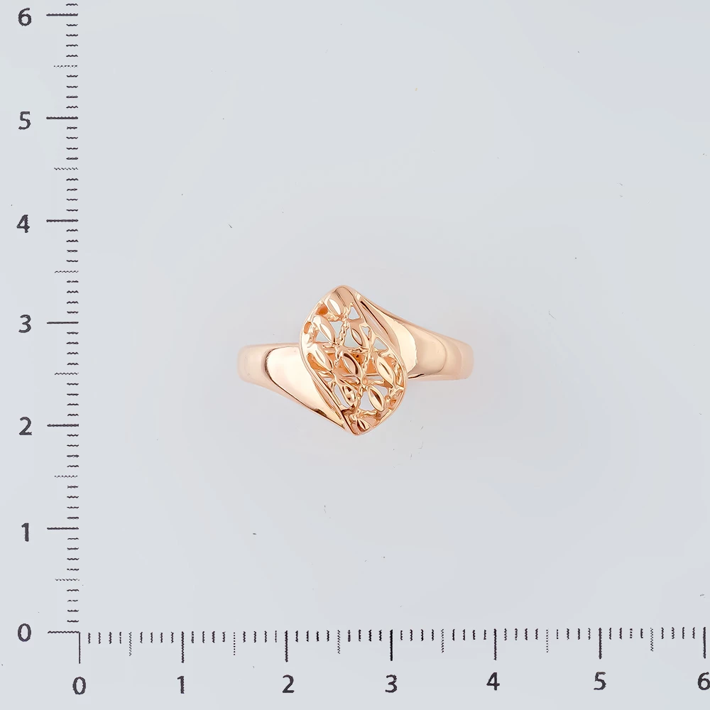 Кольцо из красного золота 585 пробы