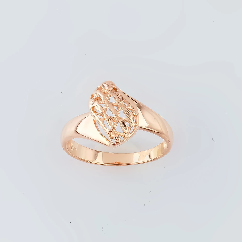 Кольцо из красного золота 585 пробы