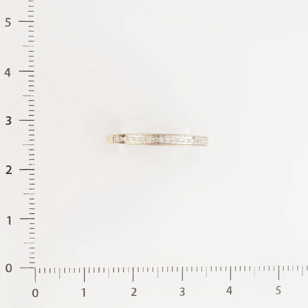 Кольцо с бриллиантом из белого золота 585 пробы