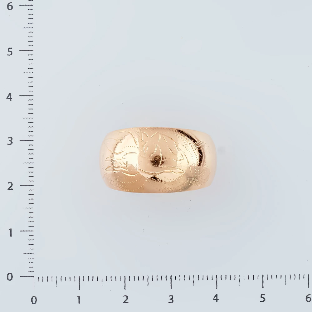 Кольцо из красного золота 583 пробы