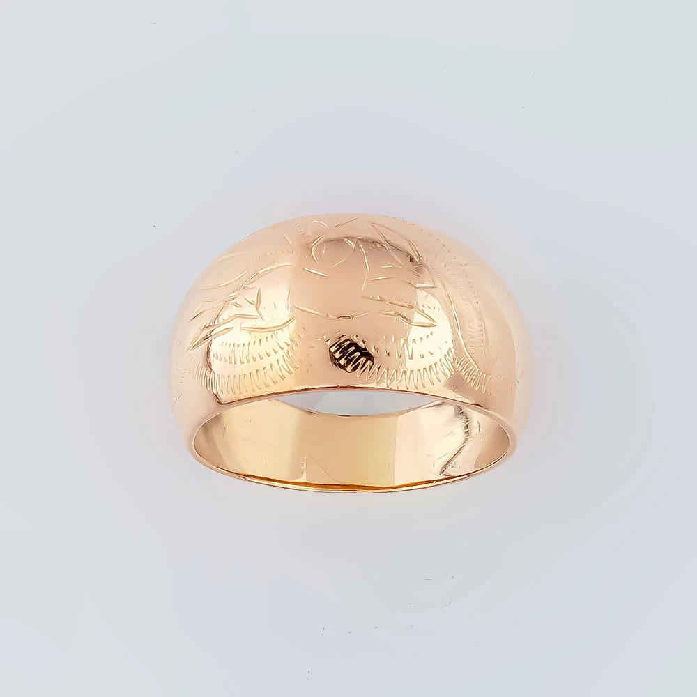 Кольцо из красного золота 583 пробы