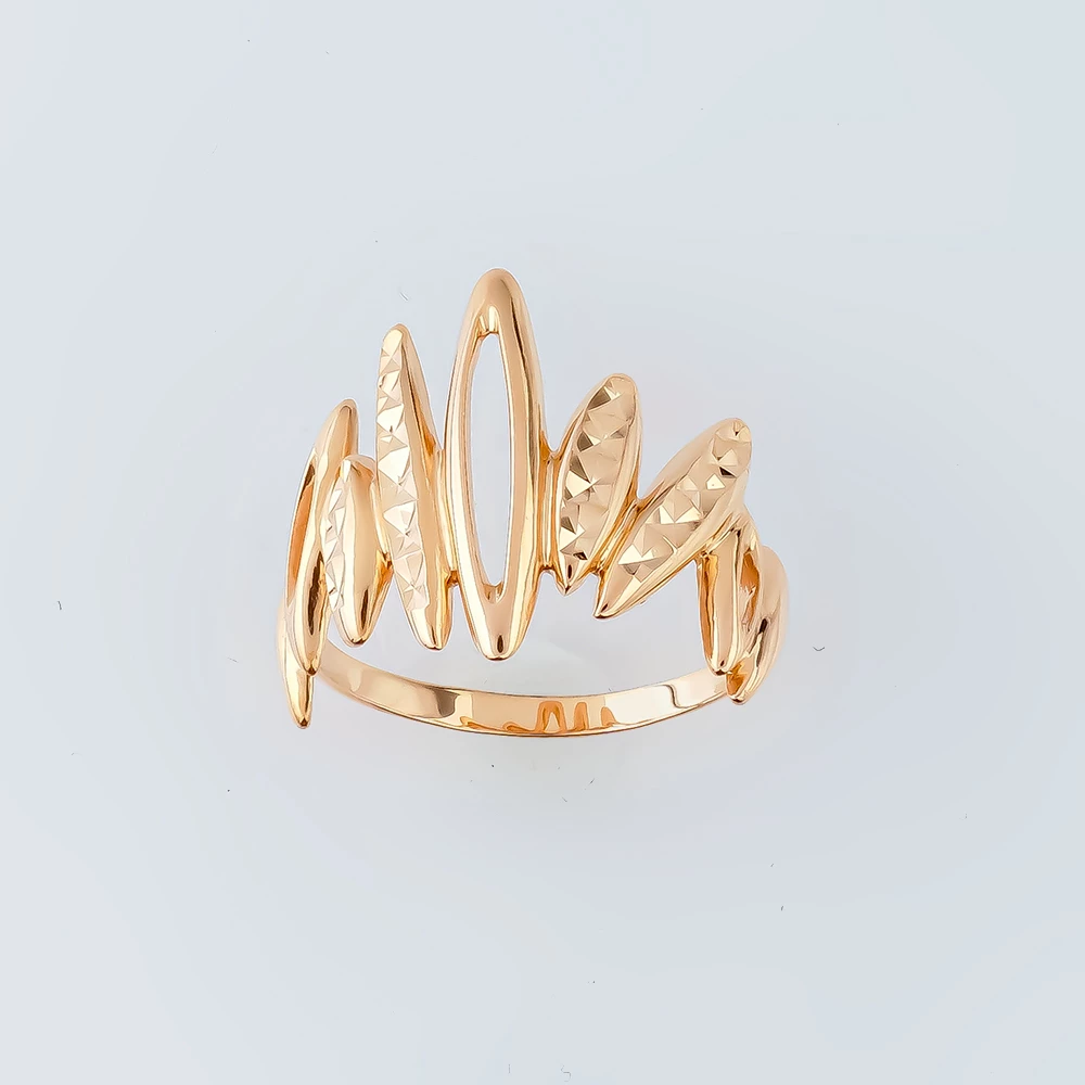 Кольцо из красного золота 585 пробы