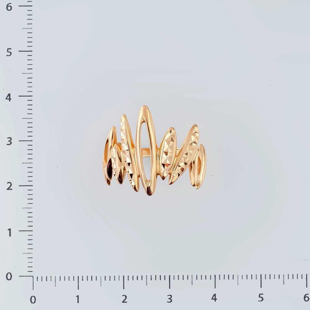 Кольцо из красного золота 585 пробы