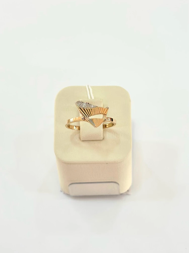 Кольцо из красного золота 585 пробы