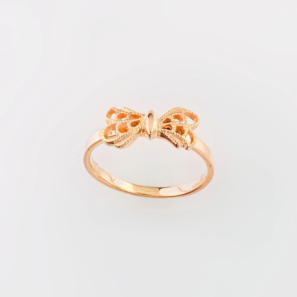 Кольцо из красного золота 585 пробы