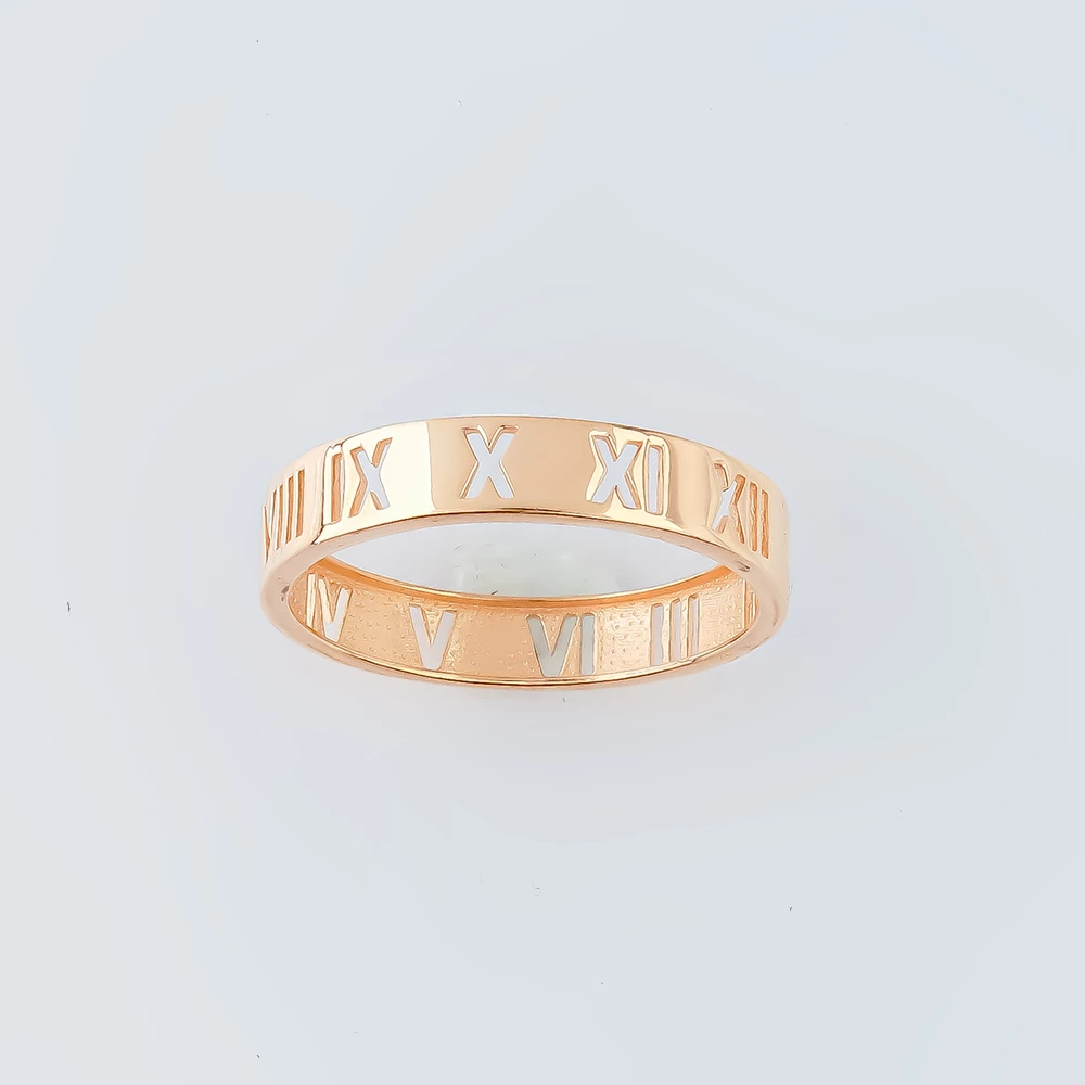 Кольцо из красного золота 585 пробы