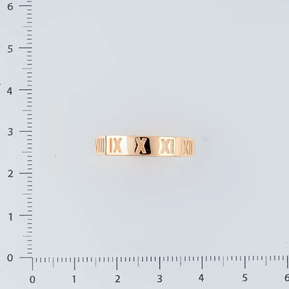 Кольцо из красного золота 585 пробы