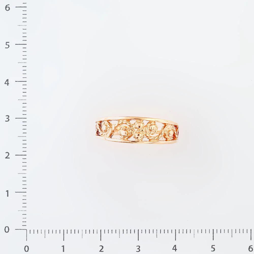 Кольцо из красного золота 583 пробы