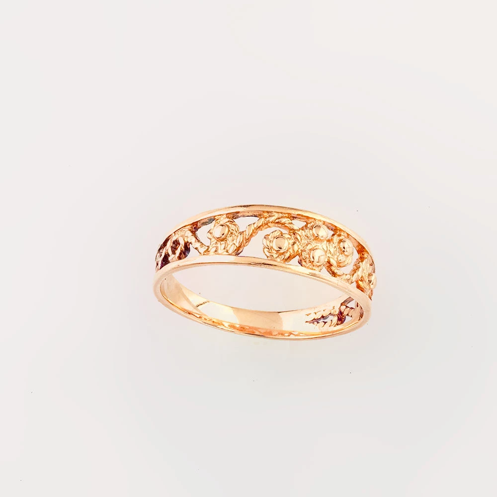 Кольцо из красного золота 583 пробы