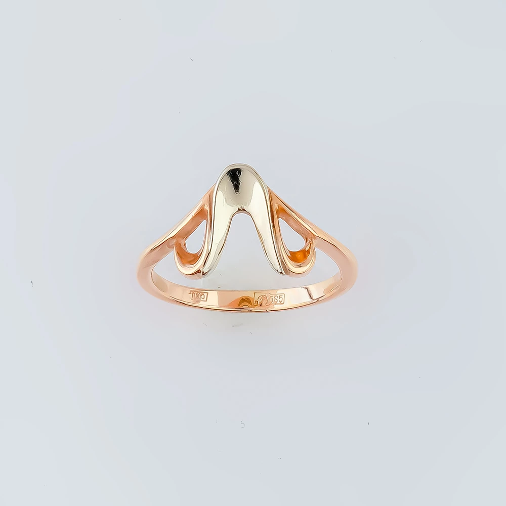 Кольцо из красного золота 585 пробы