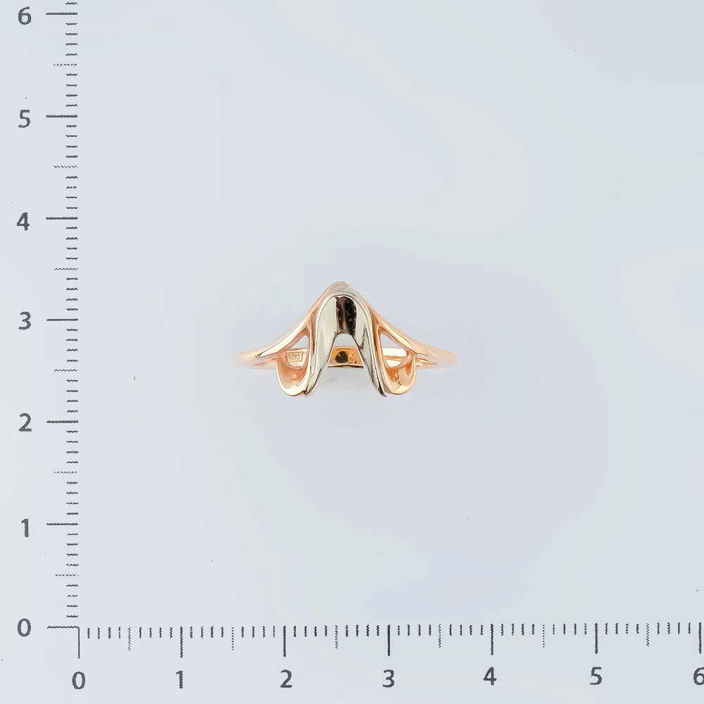 Кольцо из красного золота 585 пробы