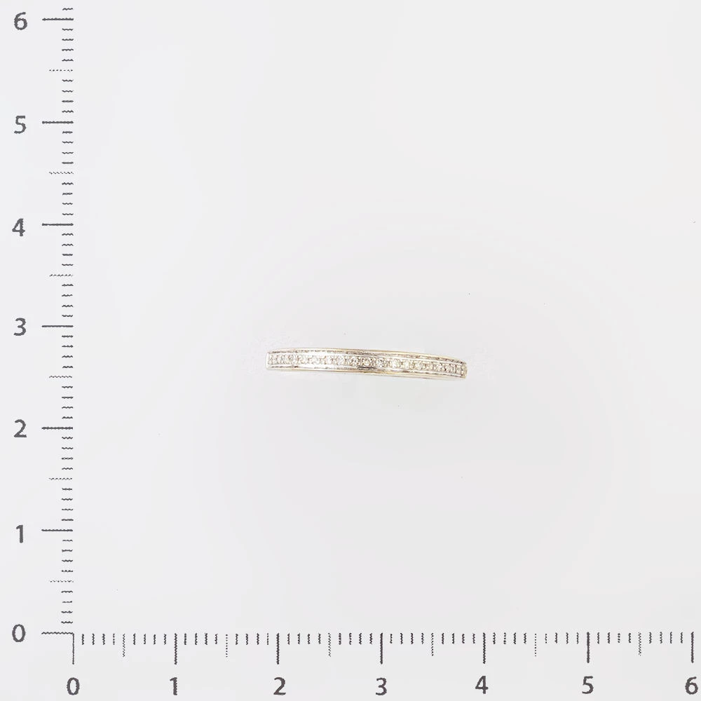 Кольцо с бриллиантом из желтого золота 585 пробы