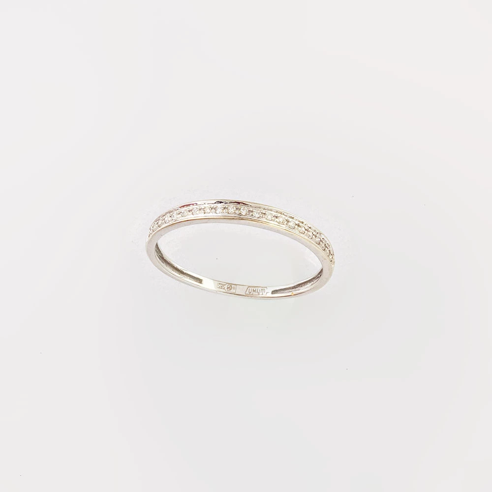 Кольцо с бриллиантом из желтого золота 585 пробы