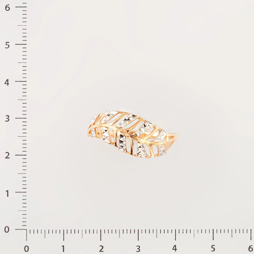 Кольцо из красного золота 585 пробы