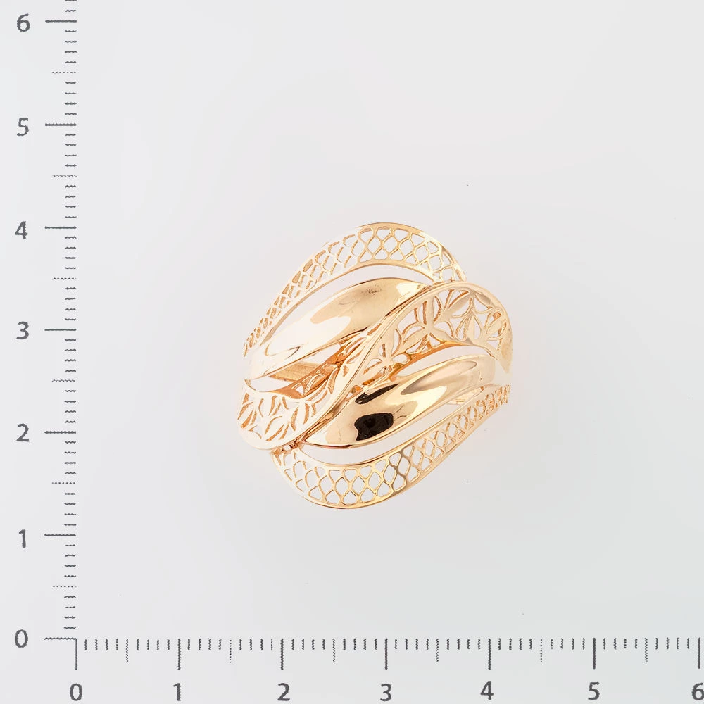 Кольцо из красного золота 585 пробы