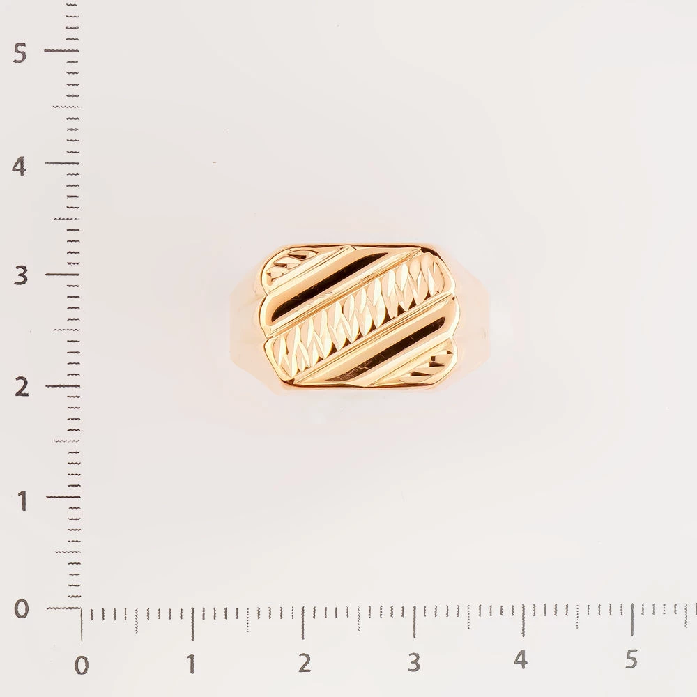 Кольцо из красного золота 585 пробы