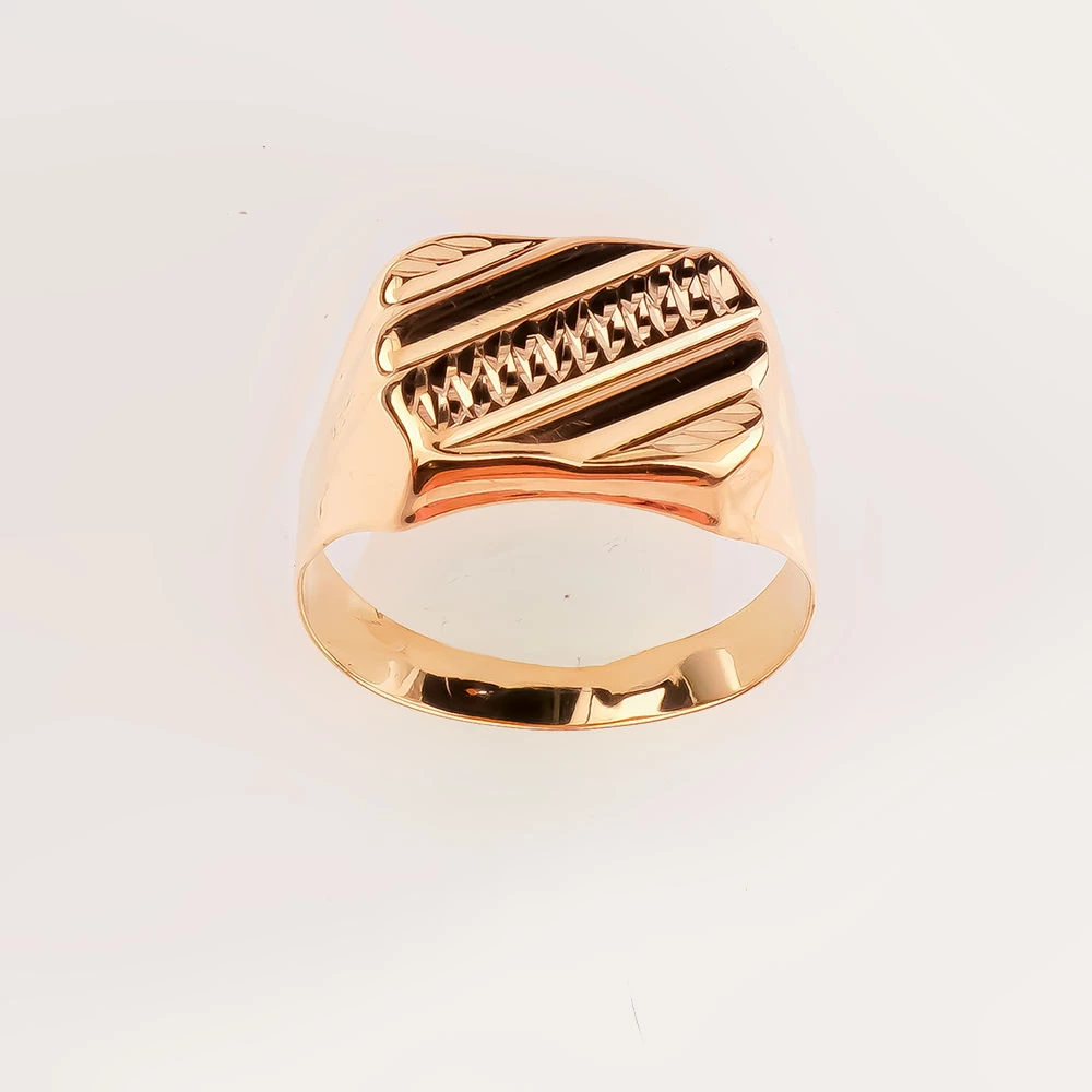 Кольцо из красного золота 585 пробы