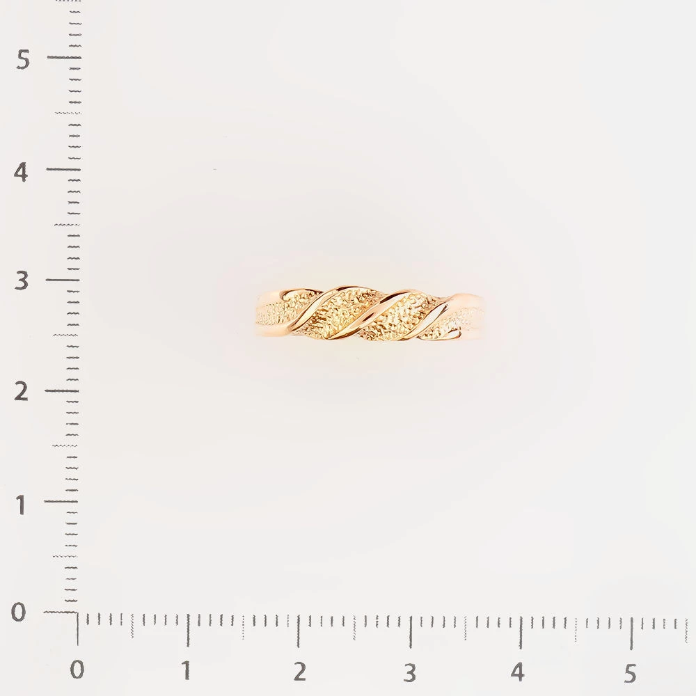 Кольцо из красного золота 585 пробы