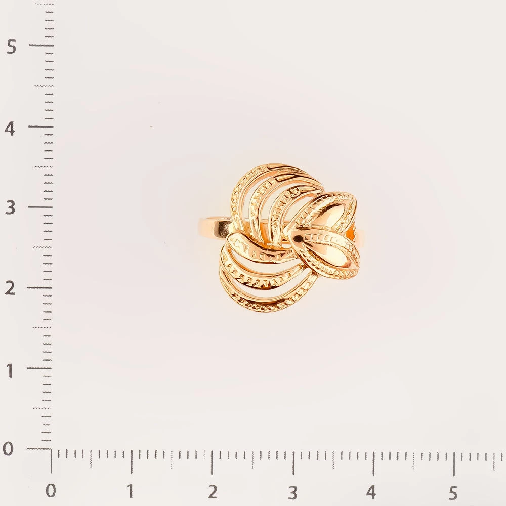 Кольцо из красного золота 585 пробы