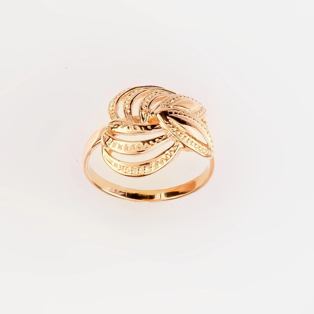 Кольцо из красного золота 585 пробы