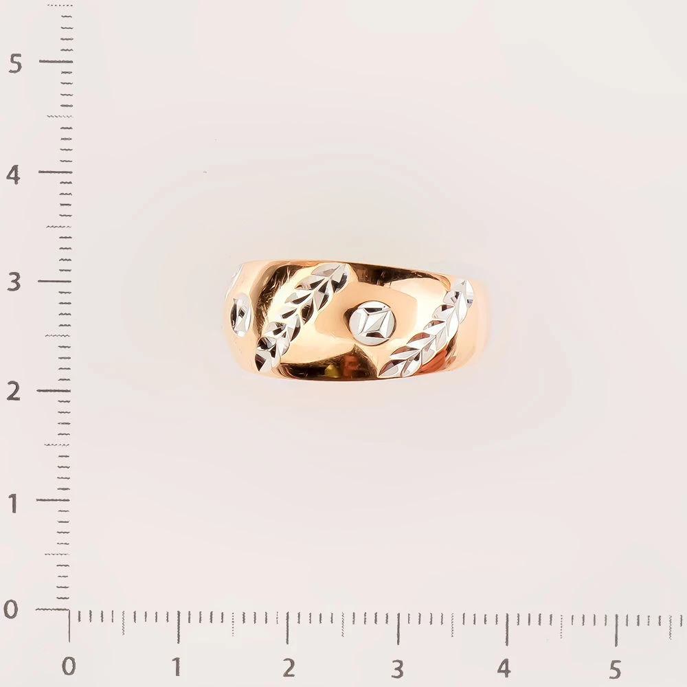 Кольцо из красного золота 585 пробы