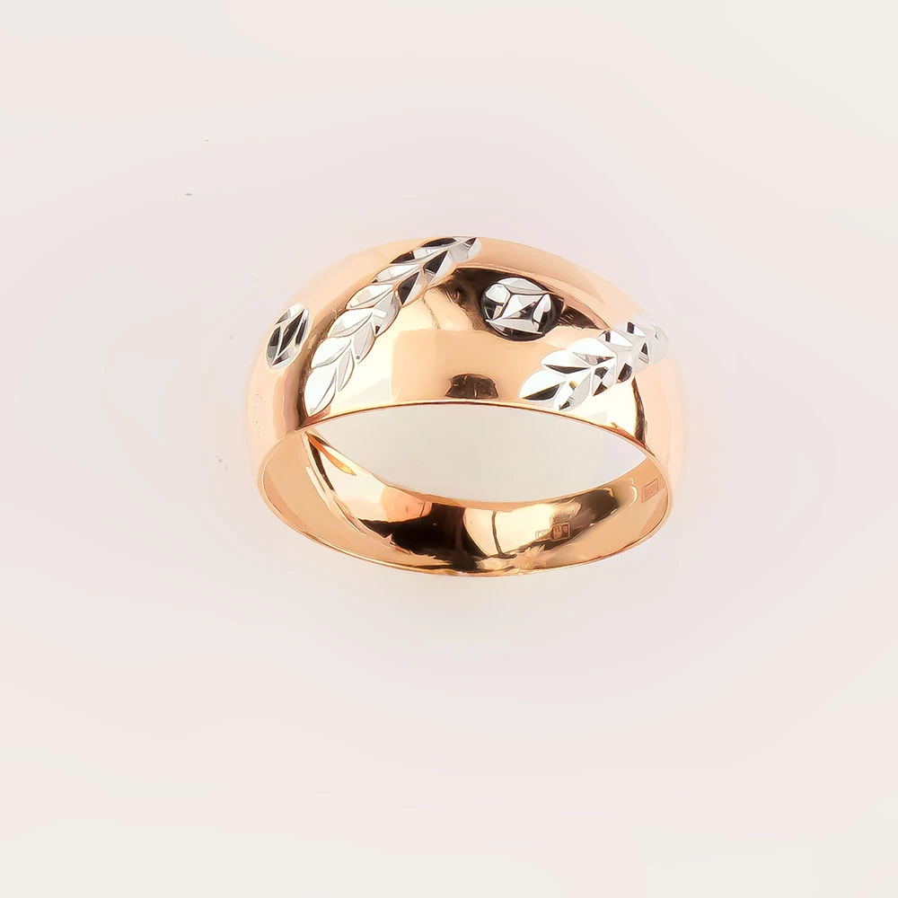 Кольцо из красного золота 585 пробы