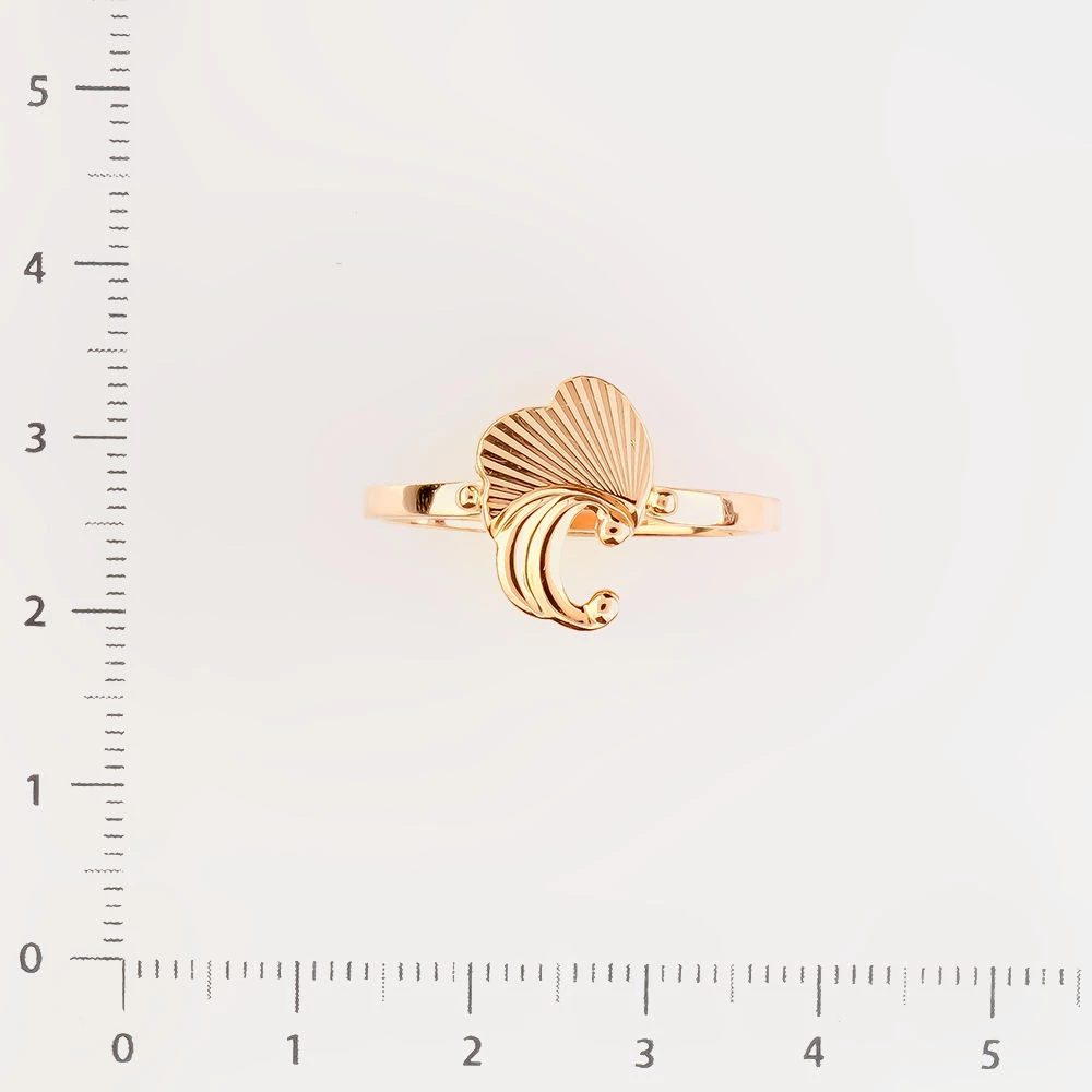 Кольцо из красного золота 585 пробы