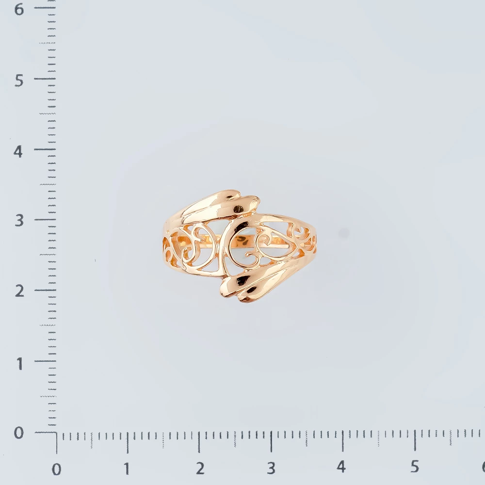 Кольцо из красного золота 585 пробы