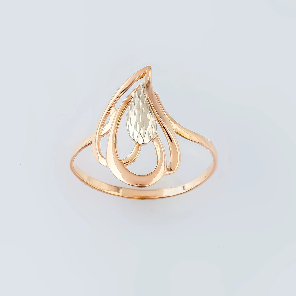 Кольцо из красного золота 585 пробы