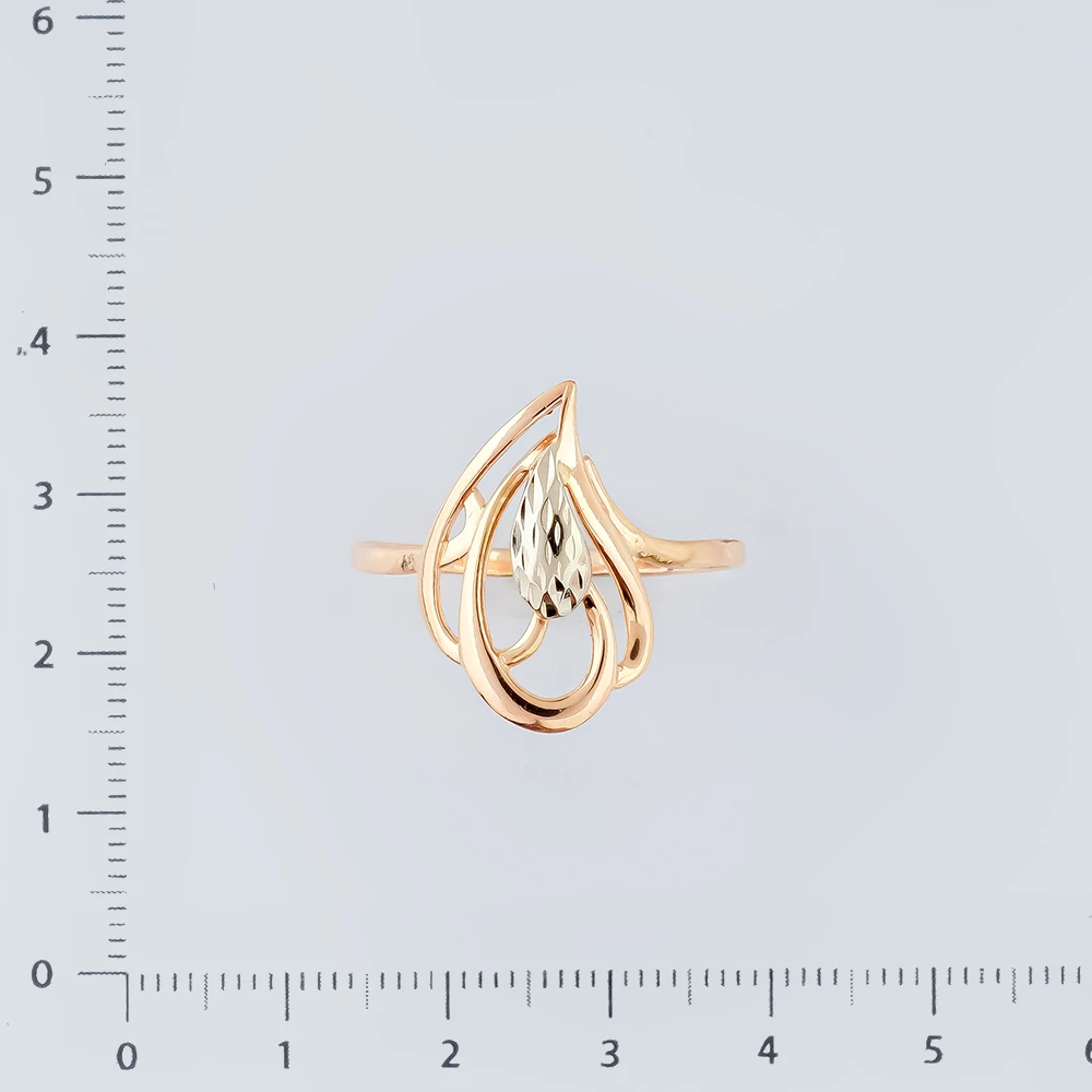 Кольцо из красного золота 585 пробы