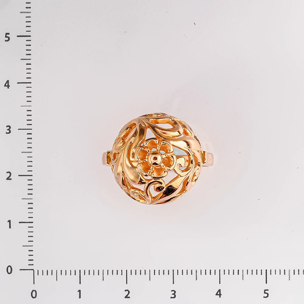 Кольцо из красного золота 583 пробы