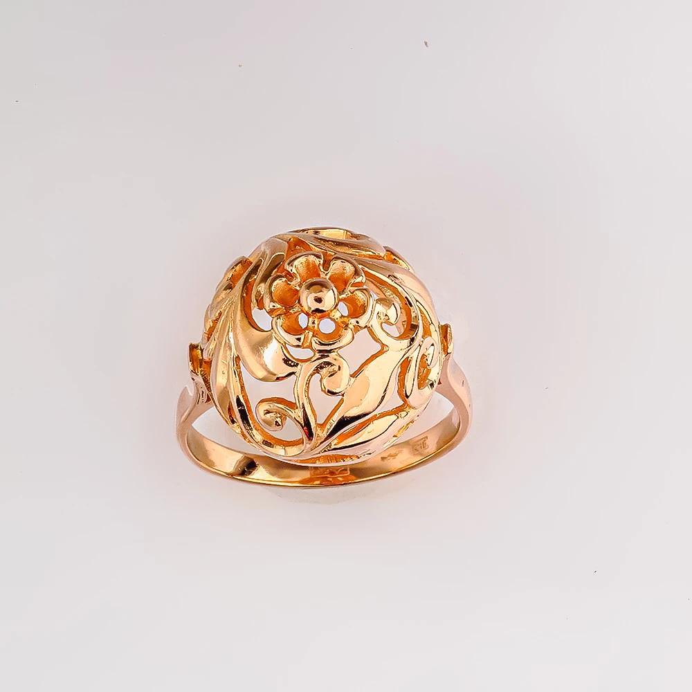 Кольцо из красного золота 583 пробы