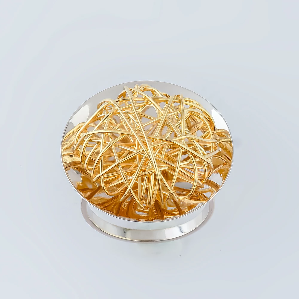 Кольцо из белого золота 585 пробы