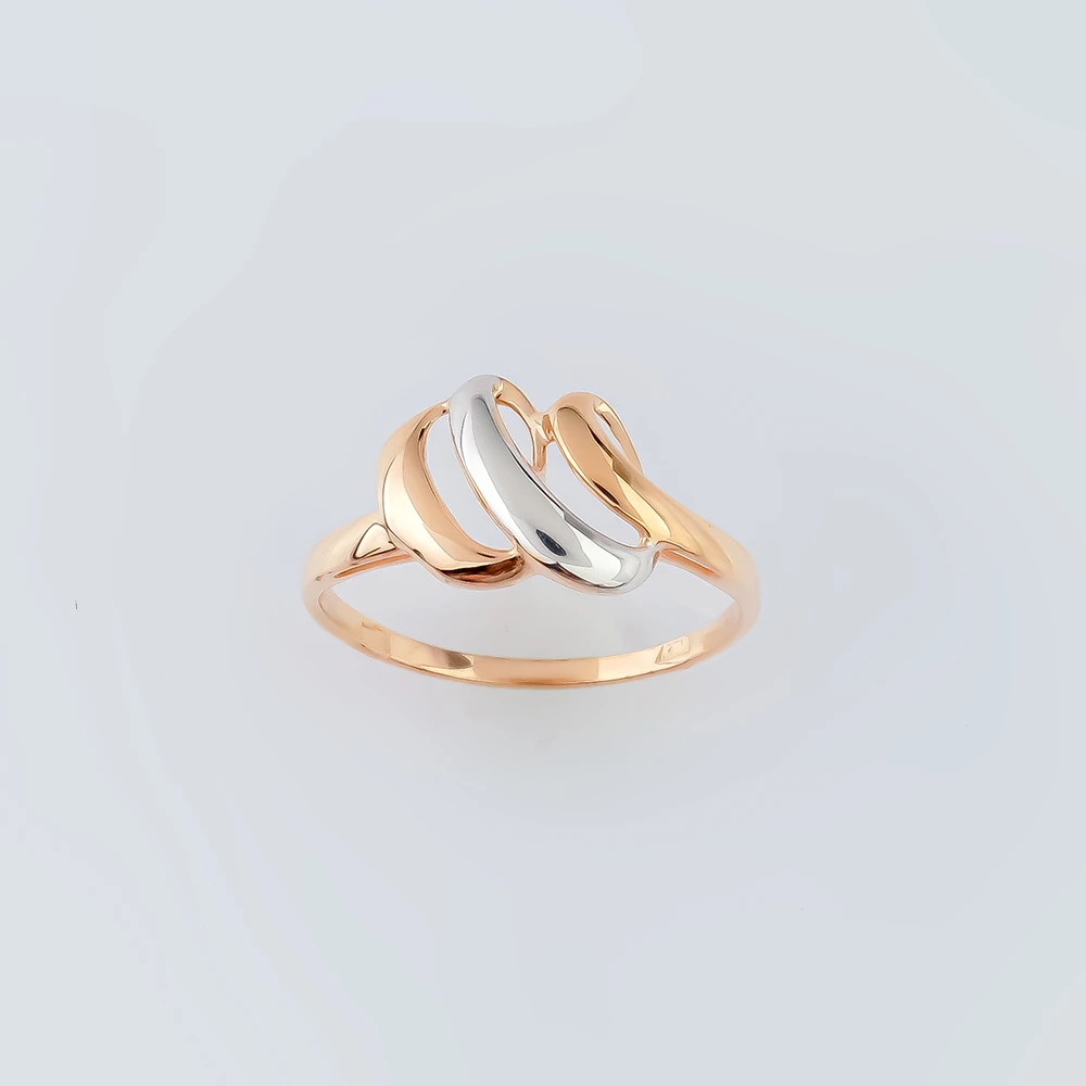 Кольцо из красного золота 585 пробы