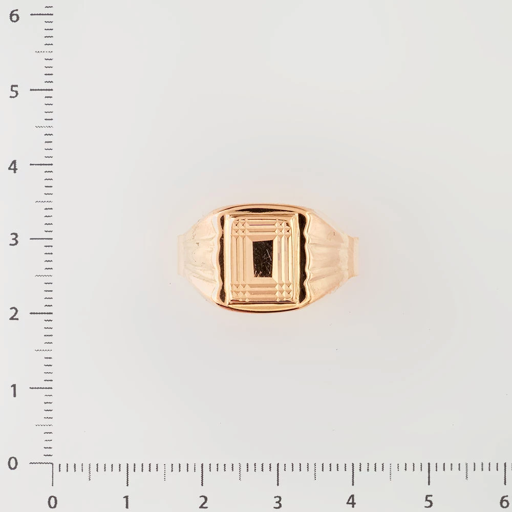 Кольцо из красного золота 585 пробы