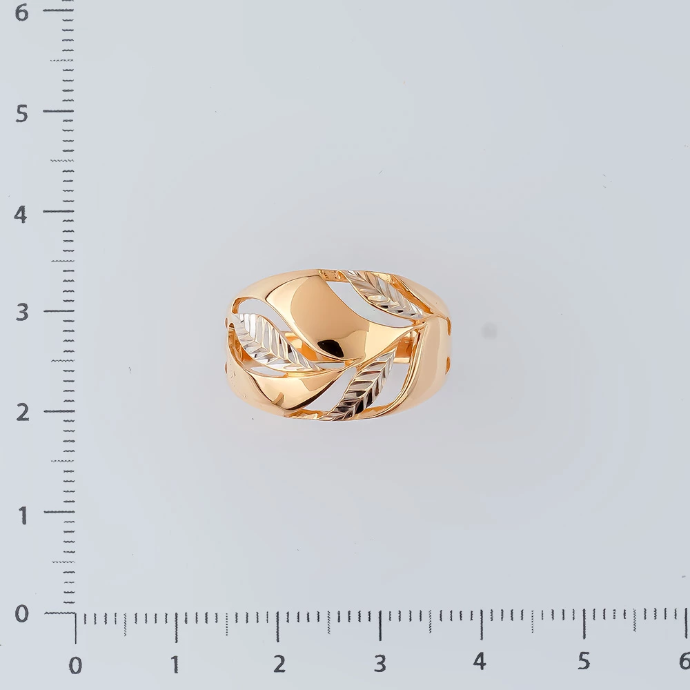 Кольцо из красного золота 585 пробы