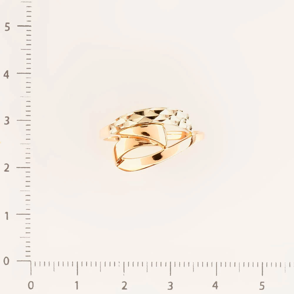 Кольцо из красного золота 585 пробы