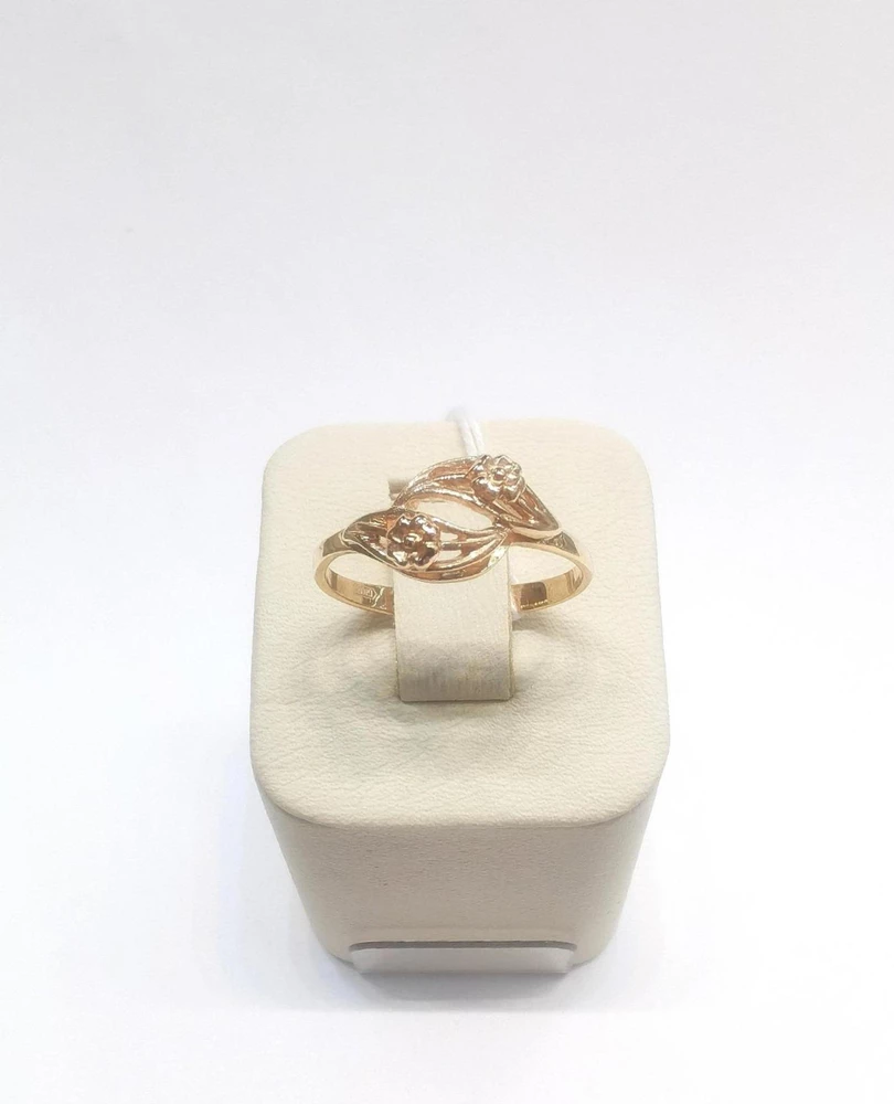 Кольцо из красного золота 585 пробы