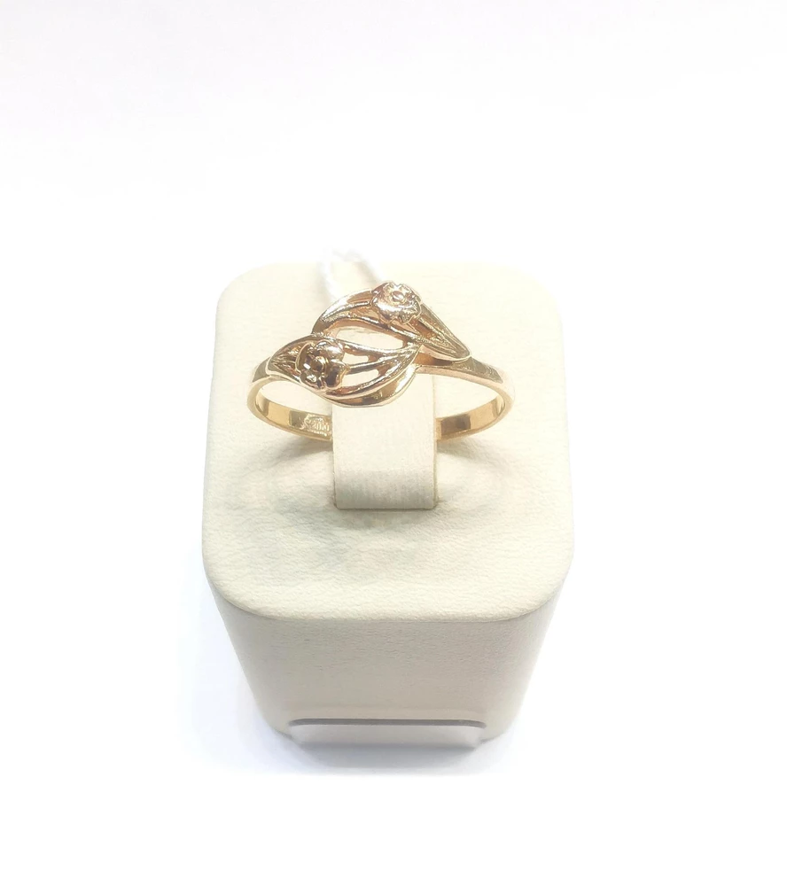 Кольцо из красного золота 585 пробы