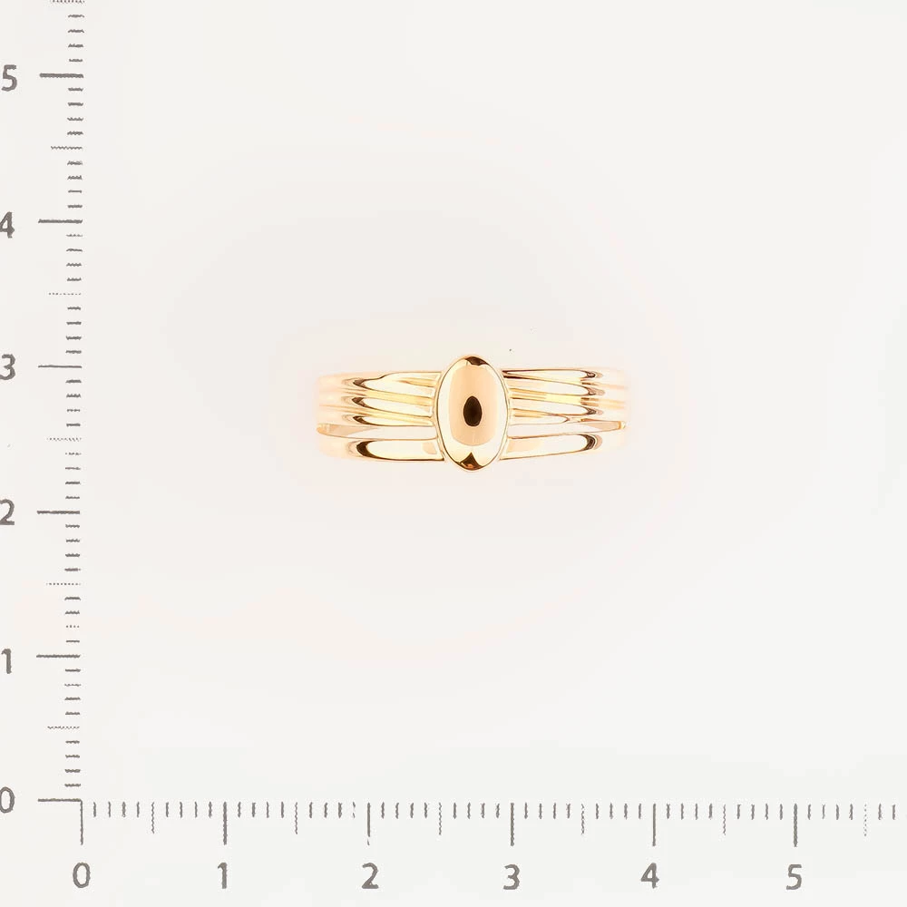 Кольцо из красного золота 585 пробы