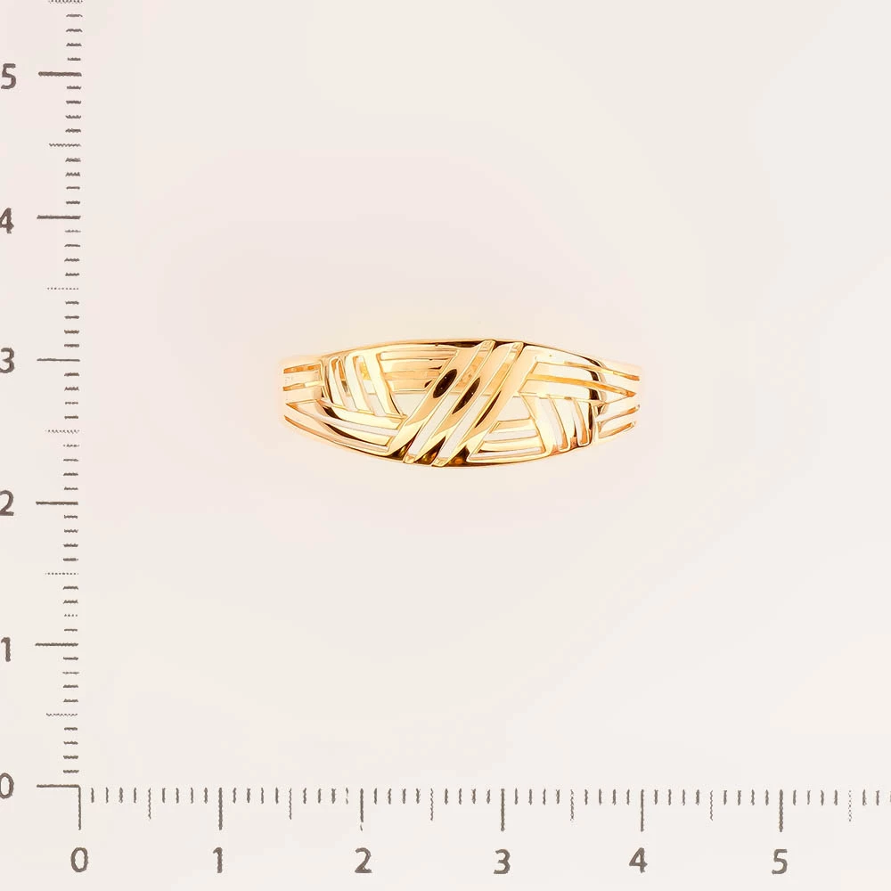 Кольцо из красного золота 585 пробы